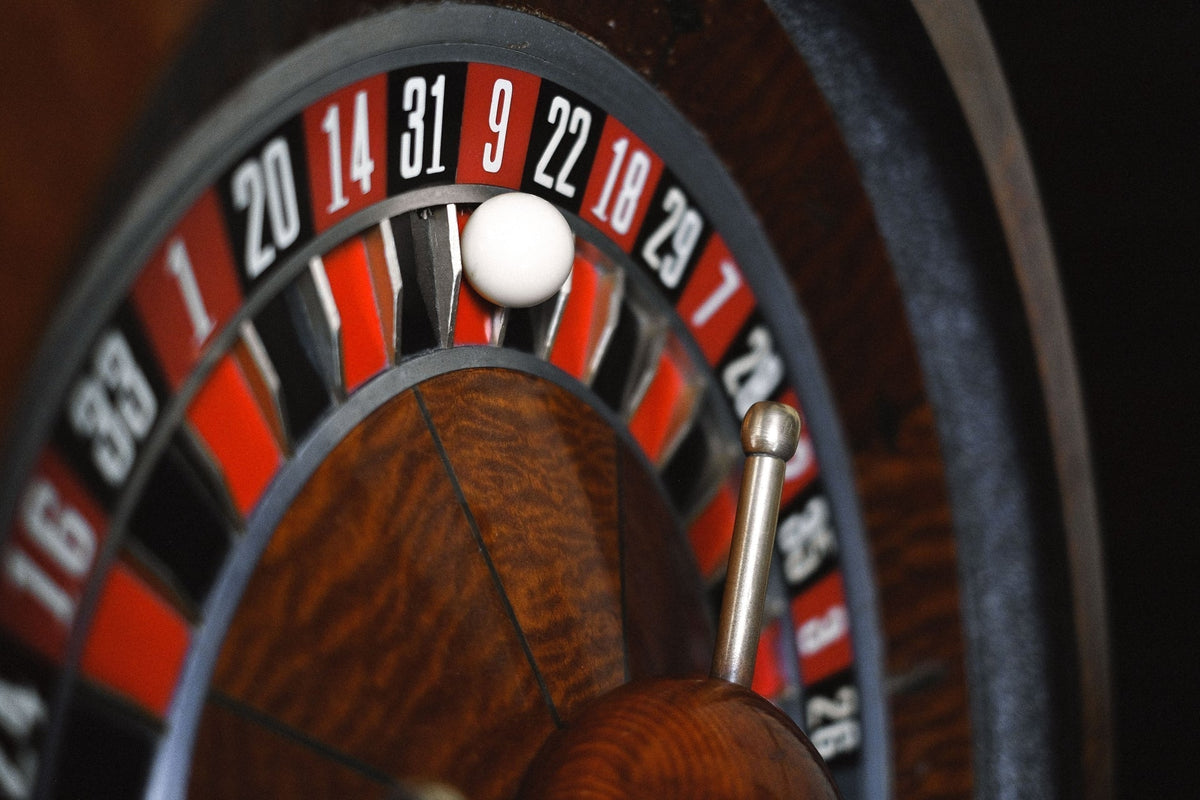 Photo of a roulette wheel taken by Anna Shvets