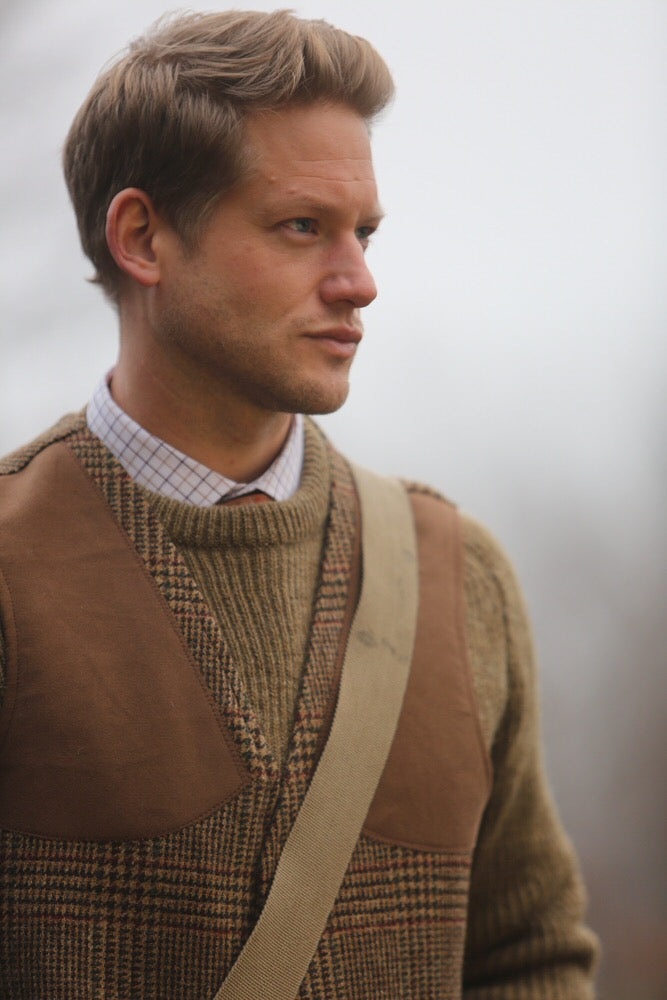 HARDWICK RIBBED PULL OVER | TRUFFLE