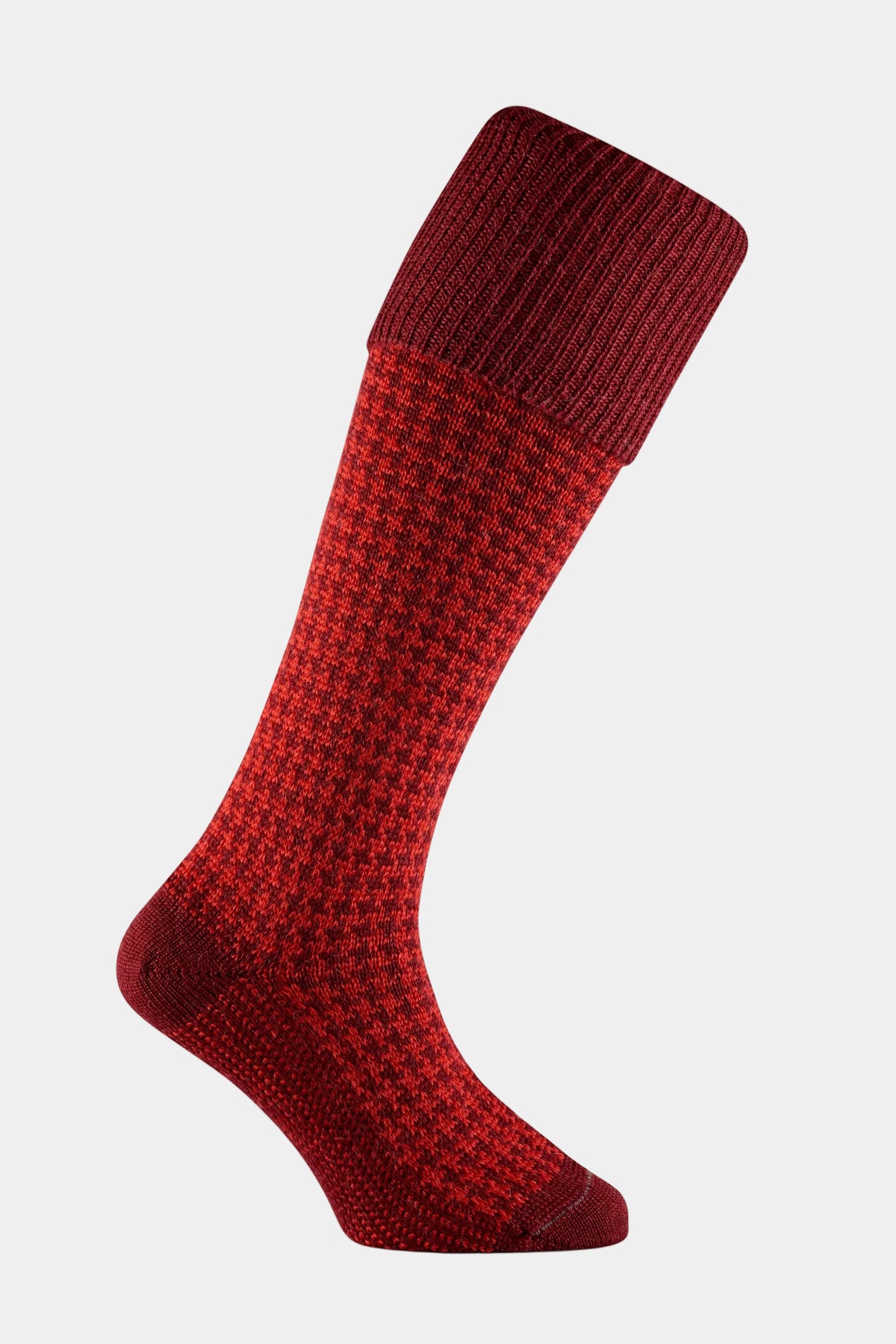 QUORN SHOOTING SOCK | BURGUNDY