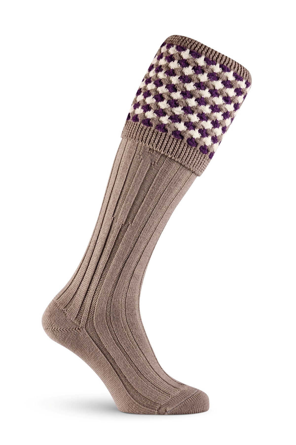 EARL SHOOTING SOCK | TAUPE