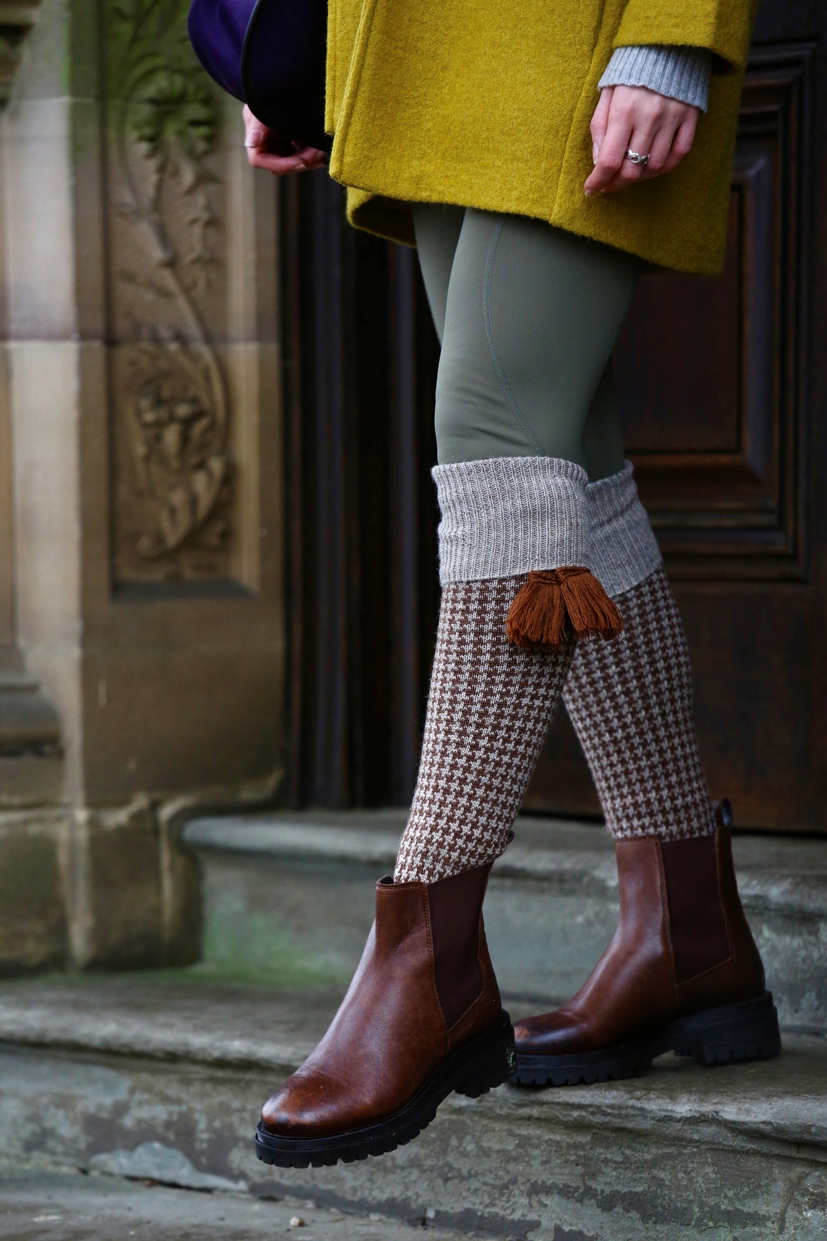QUORN SHOOTING SOCK | OATMEAL