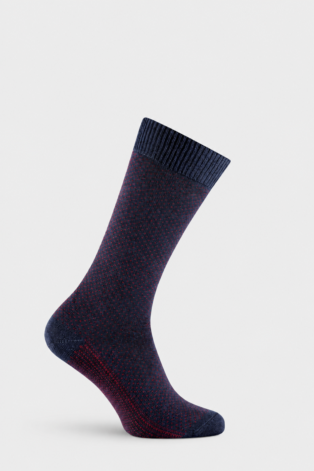 Birdseye Linley sock with EFEFEF background