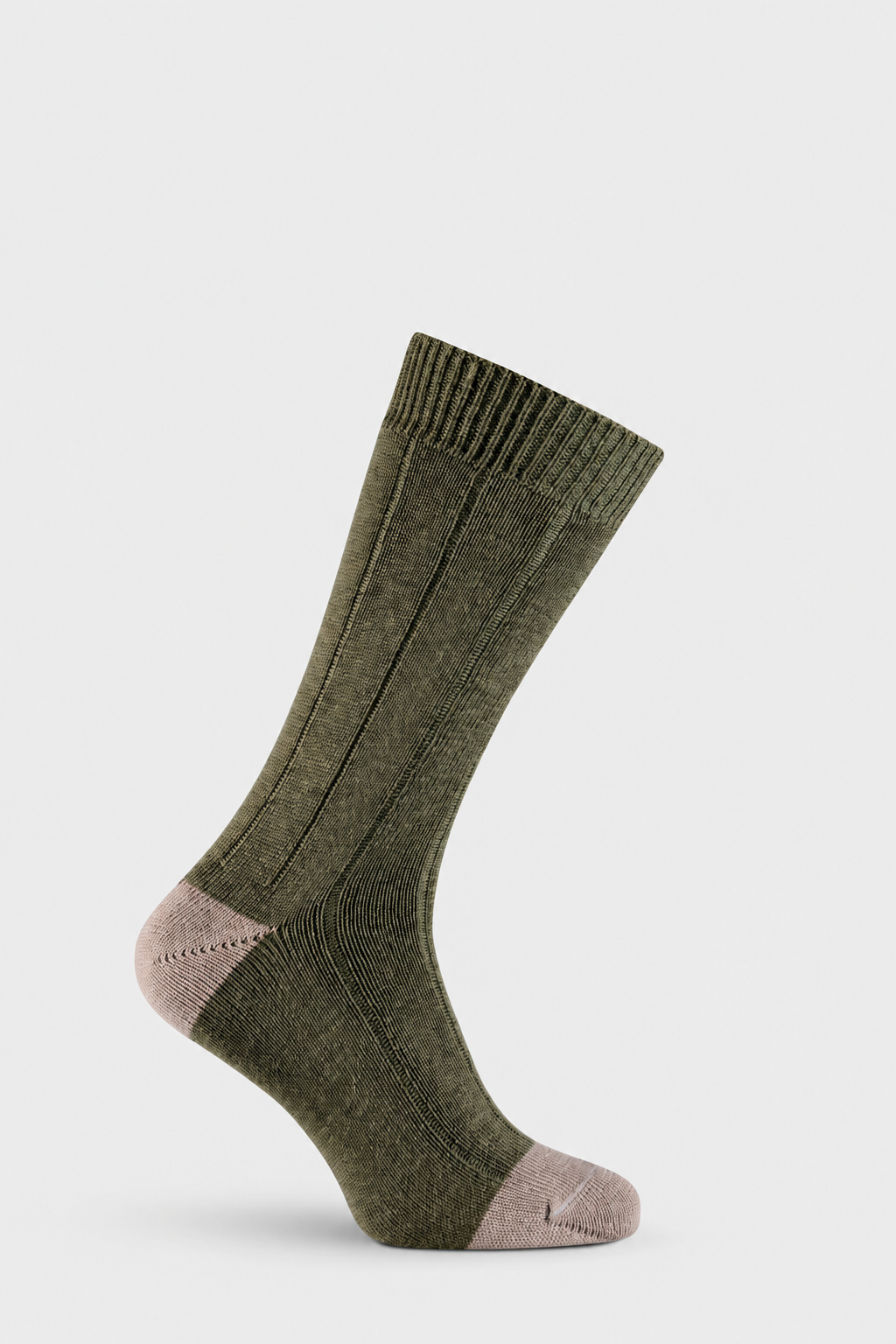 Hunter Linley sock with EFEFEF background