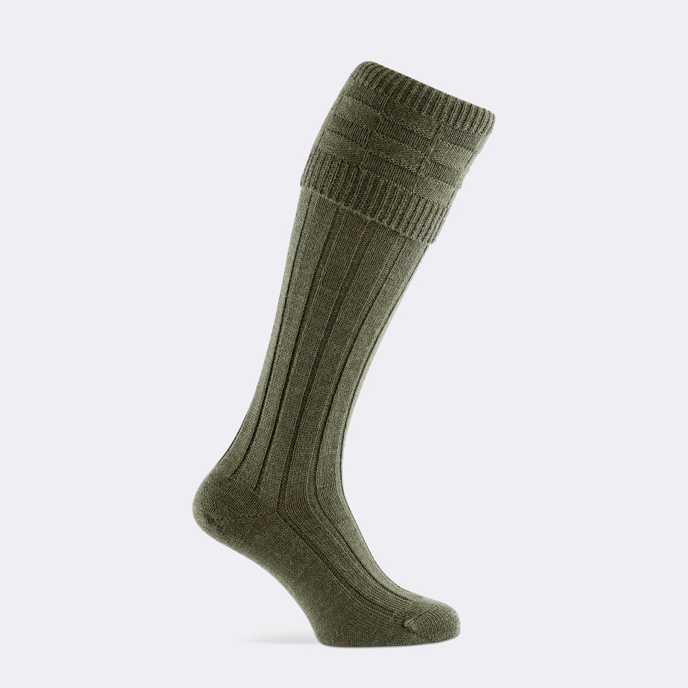 PORTLAND SHOOTING SOCK | OLIVE