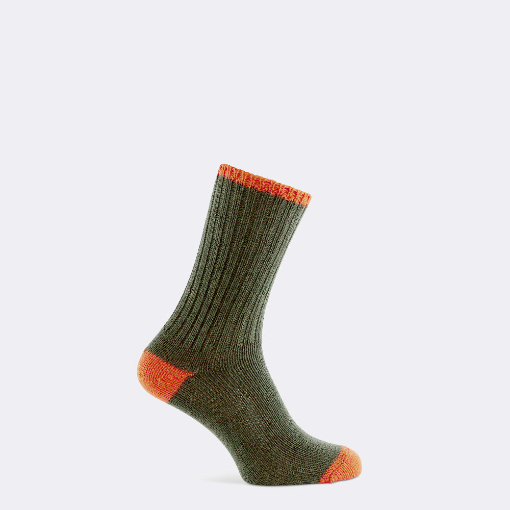 BYRON STIEFEL SOCKE | OLIV