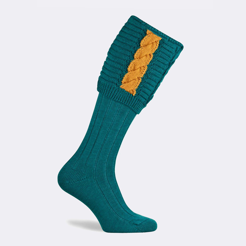 GOVERNOR SHOOTING SOCK | TURQUOISE