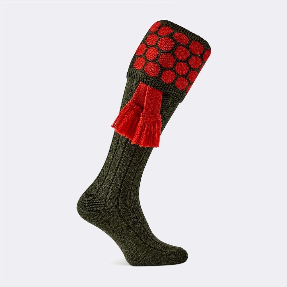 GRENADIER SHOOTING SOCK & GARTER SET | HUNTER