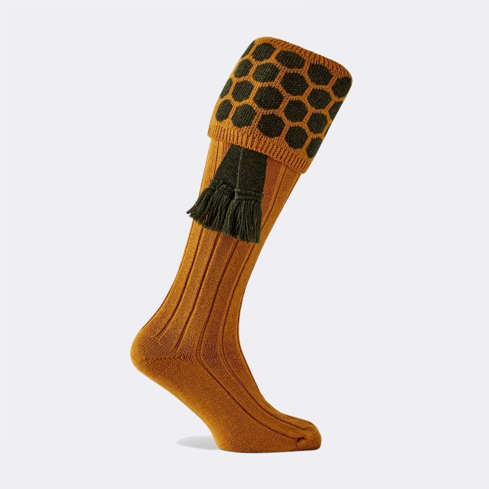 GRENADIER SHOOTING SOCK & GARTER SET | SUNFLOWER