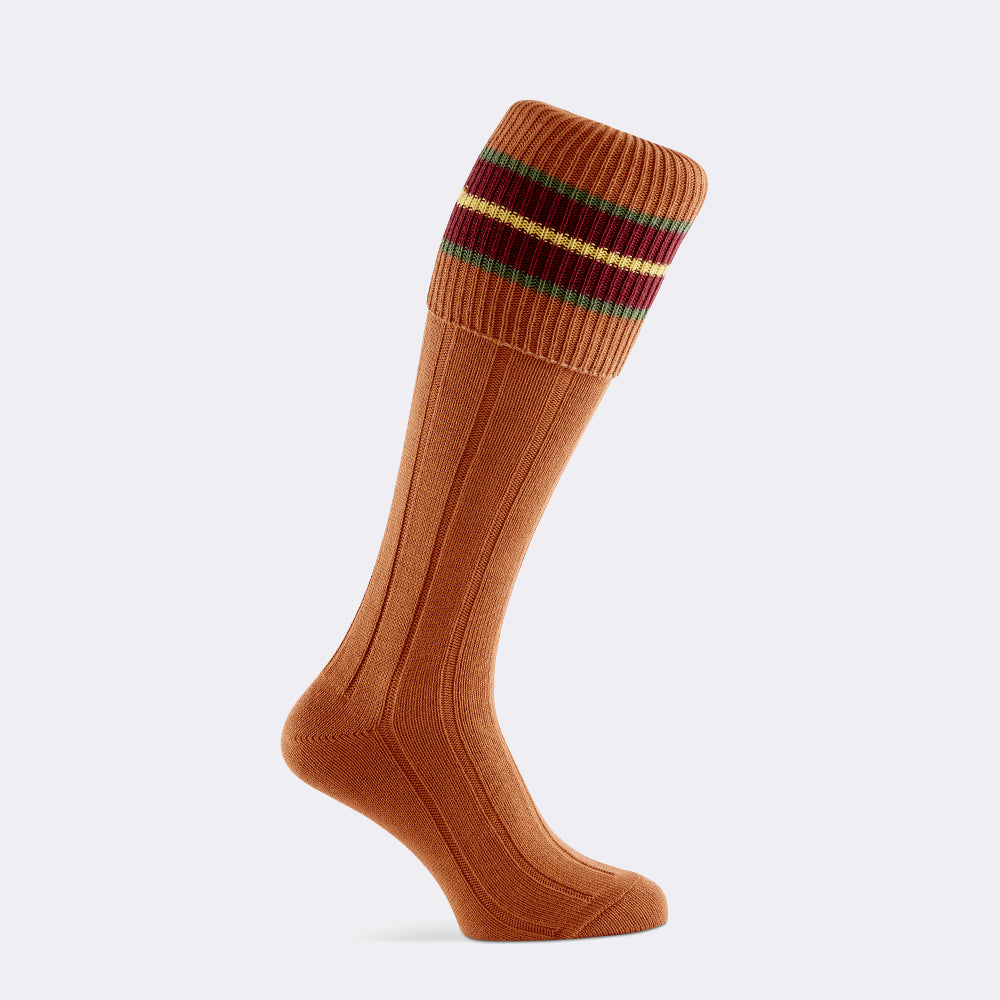 NELSON SHOOTING SOCK | BURNT ORANGE