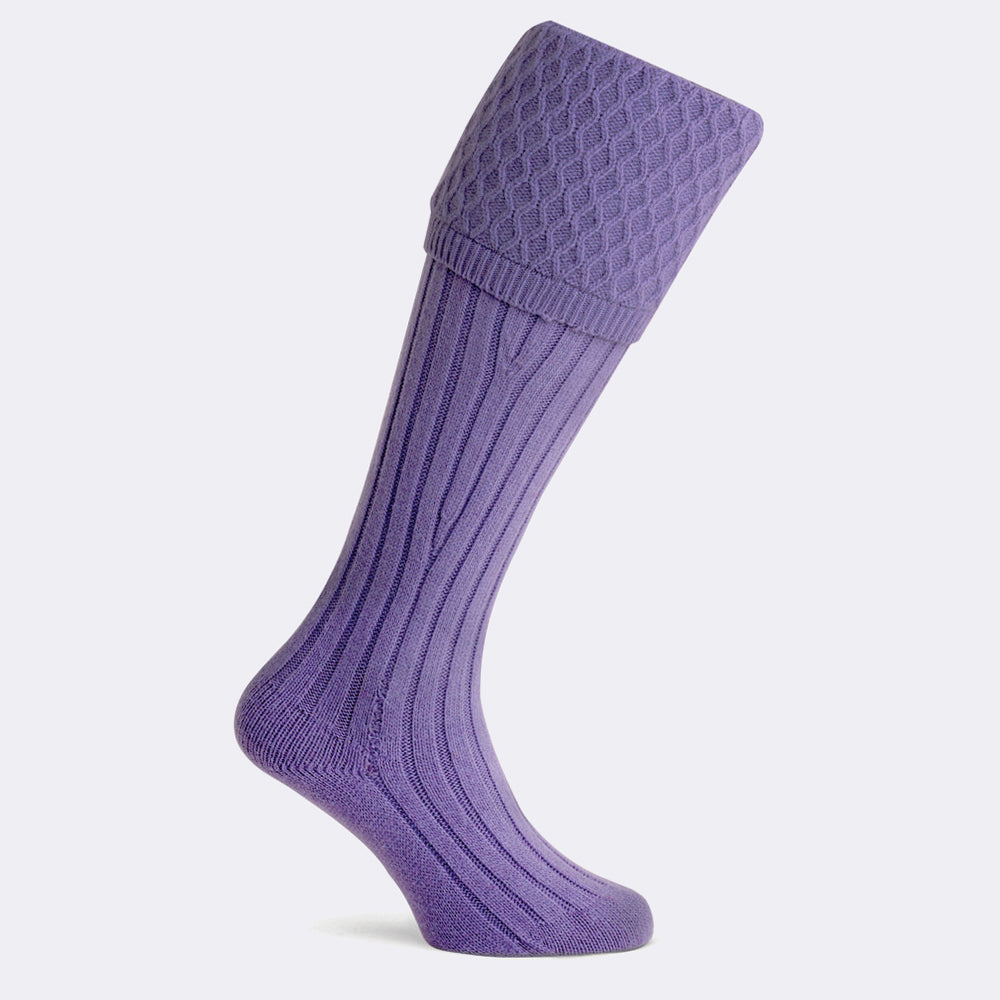 PORTOBELLO SHOOTING SOCK SIZE 3-5 | BLUEBELL