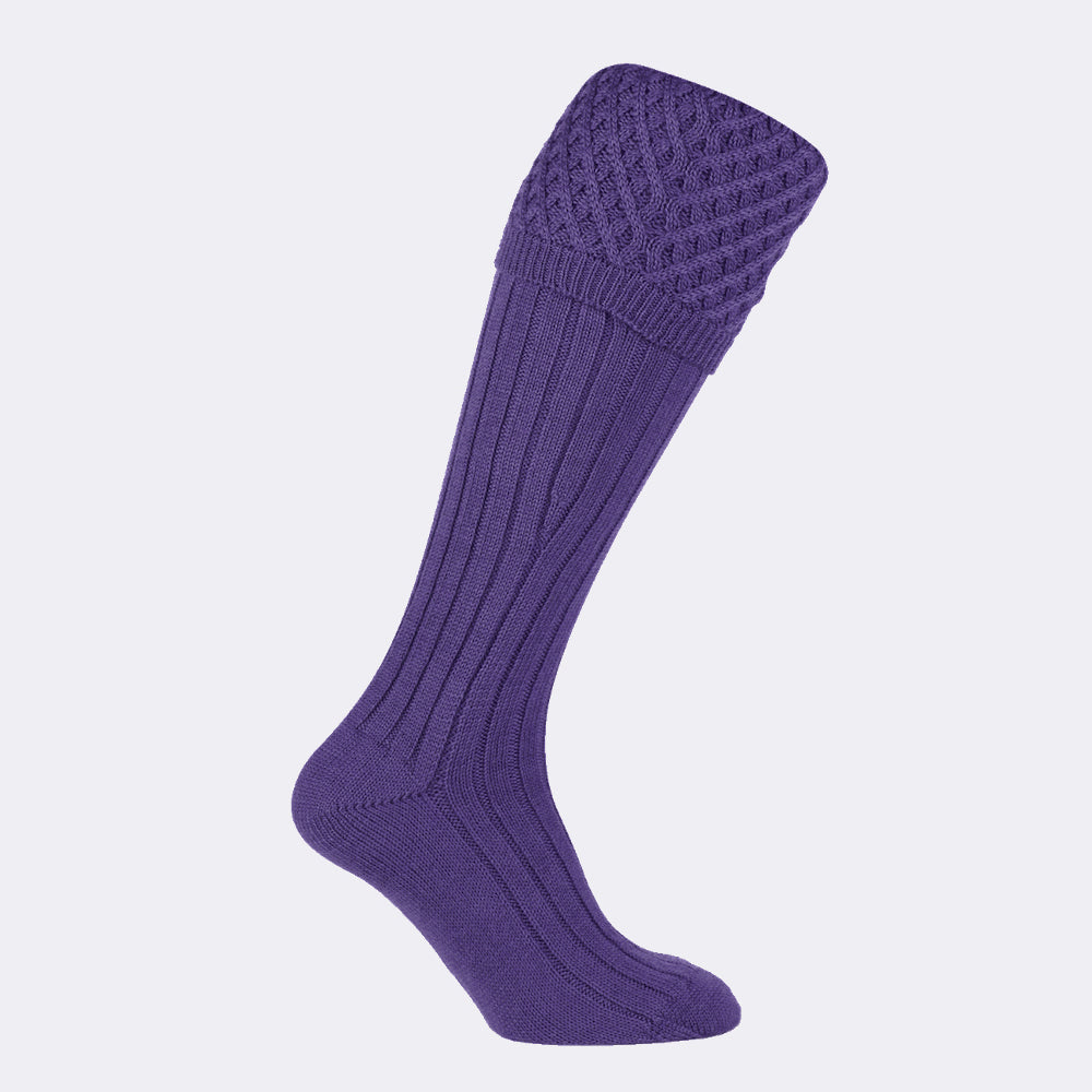 SOHO SHOOTING SOCK | PURPLE