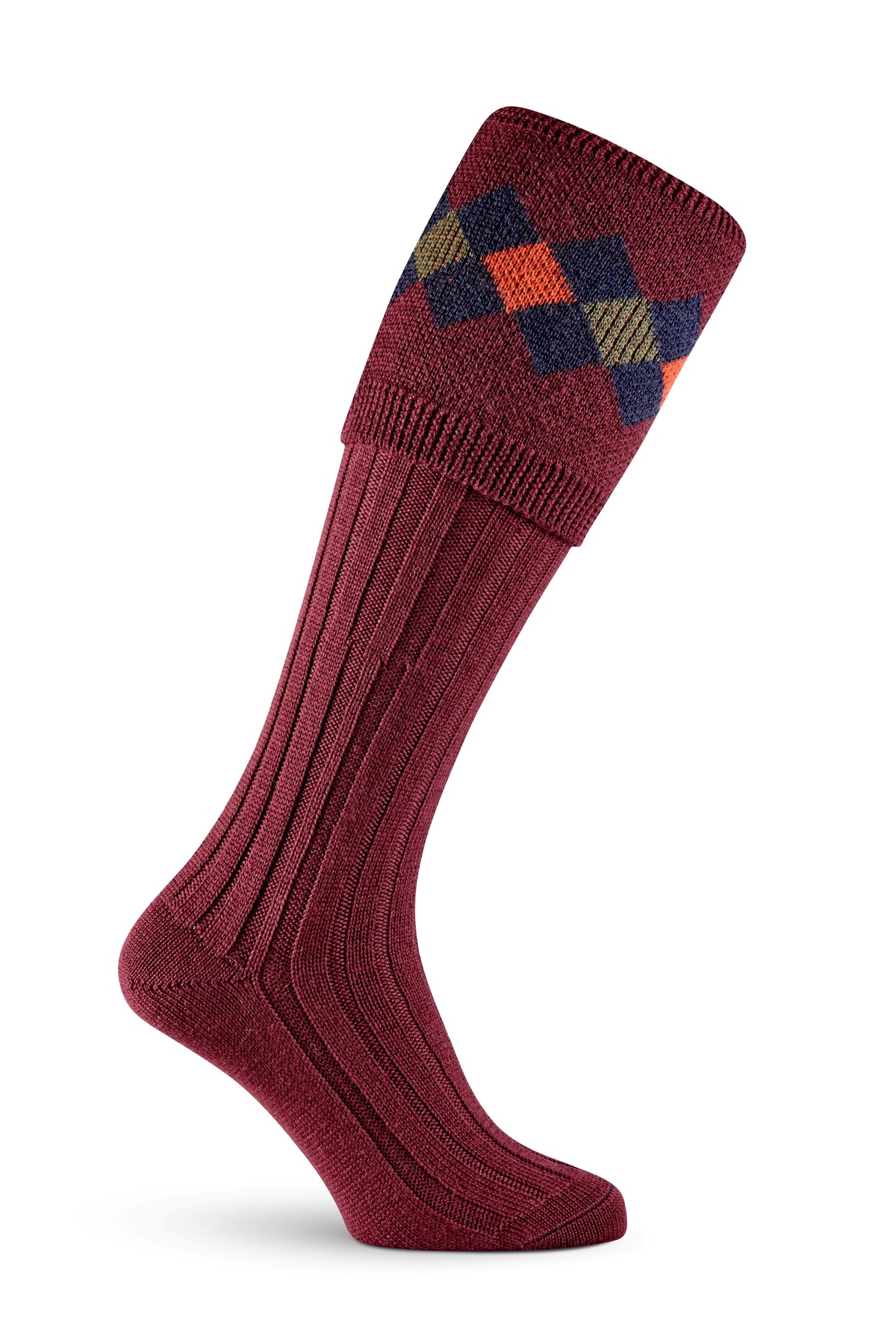 LORD SHOOTING SOCK | BURGUDY