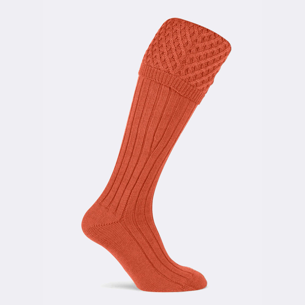 Chelsea shooting sock in orange