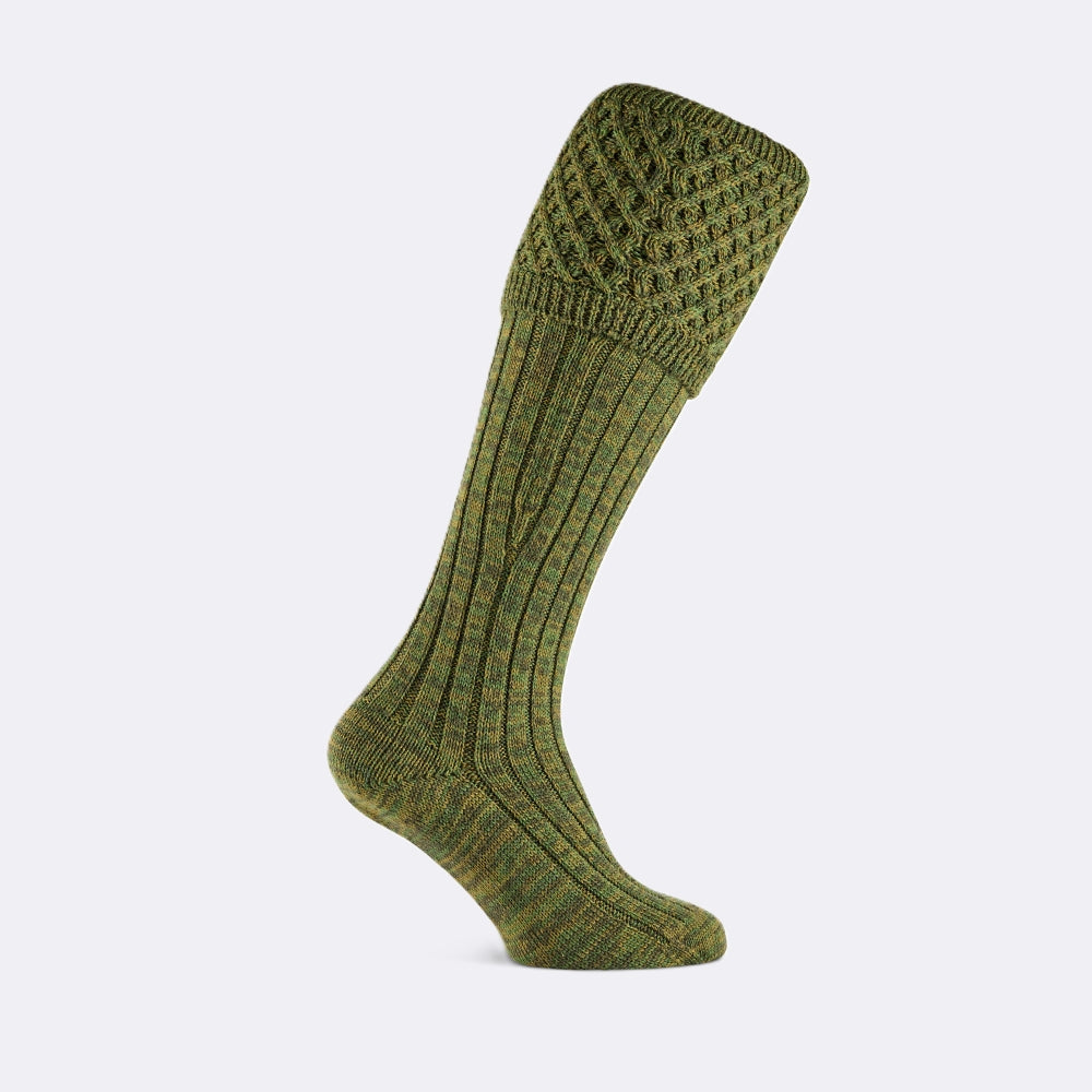 Chelsea shooting sock in moss mix