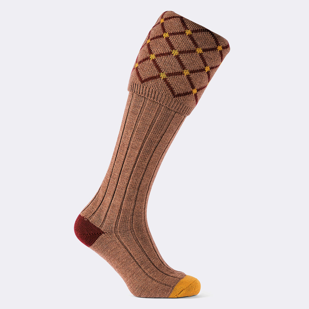 REGENT SHOOTING SOCK | CINNAMON