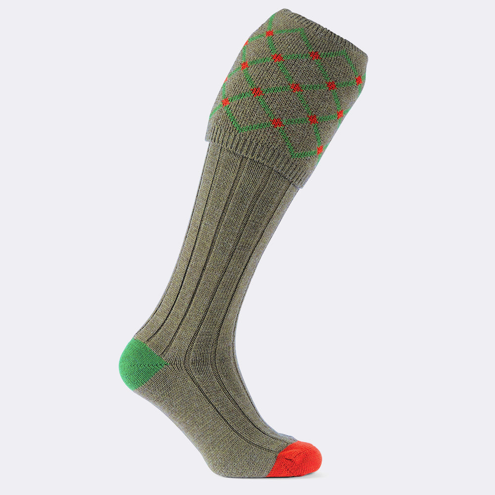 REGENT SHOOTING SOCK | NUTMEG