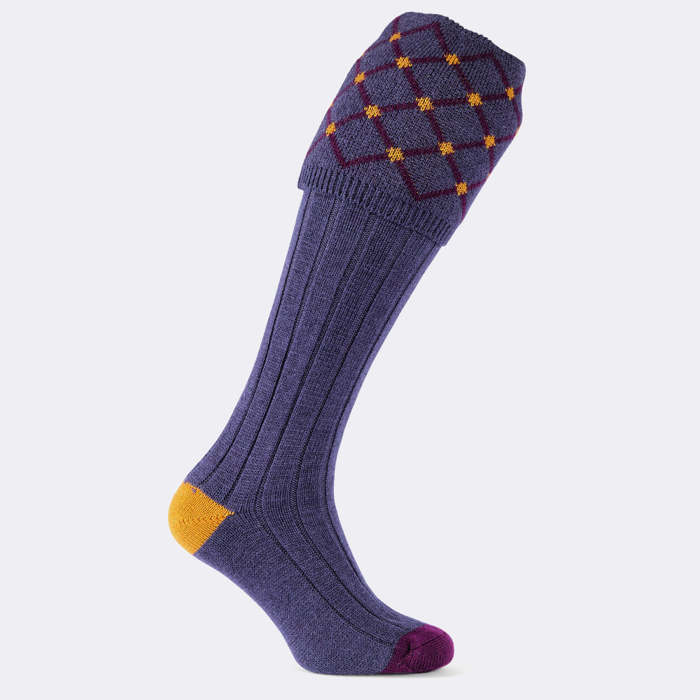 REGENT SHOOTING SOCK | WILD HEATHER