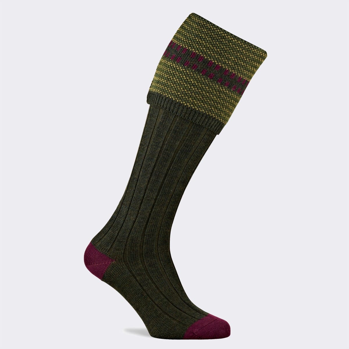 CUMBRIAN SHOOTING SOCK | HUNTER