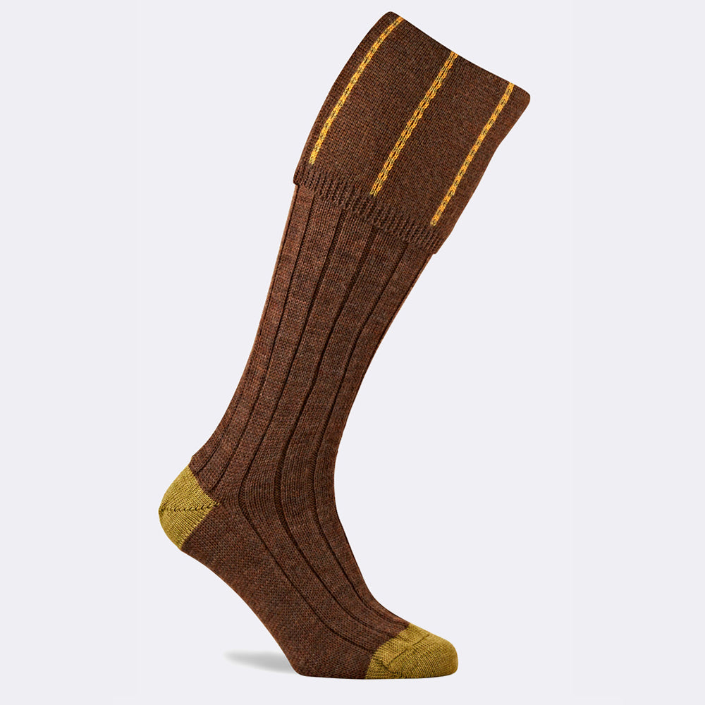 DEVONSHIRE SHOOTING SOCK | PECAN