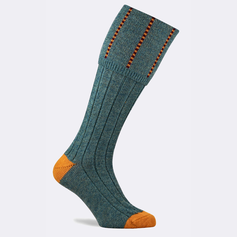 DEVONSHIRE SHOOTING SOCK | TWEED LOVAT