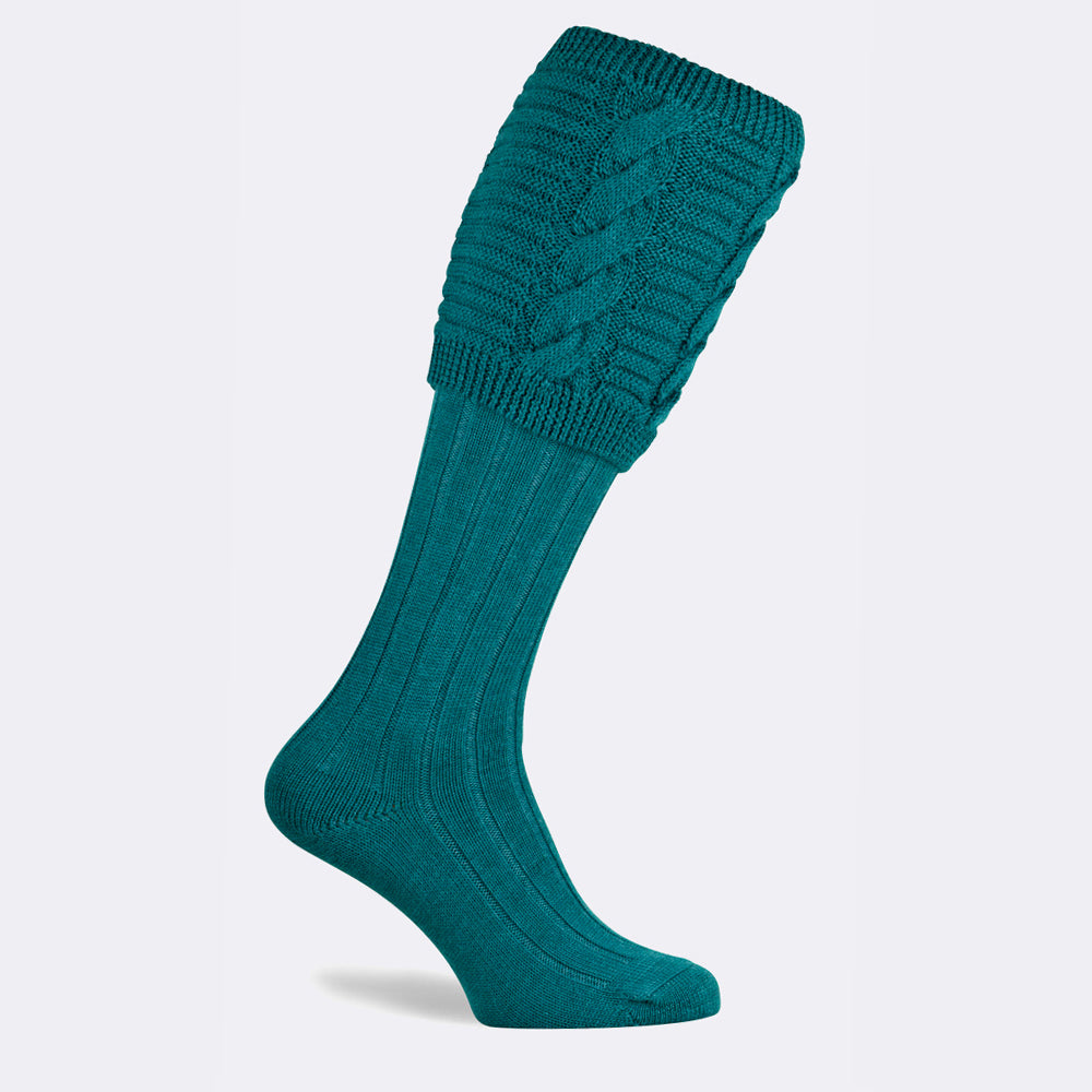 VALIANT SHOOTING SOCK | TURQUOISE