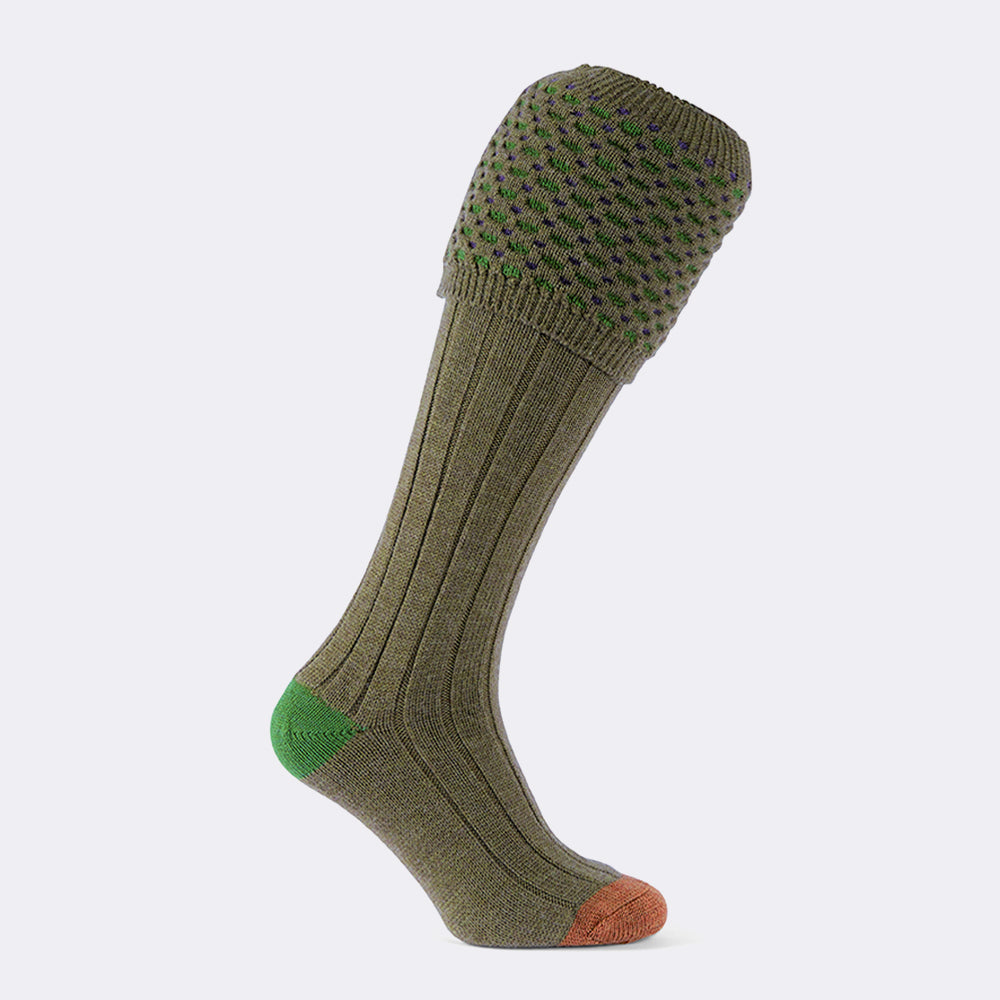 AMBASSADOR SHOOTING SOCK | NUTMEG