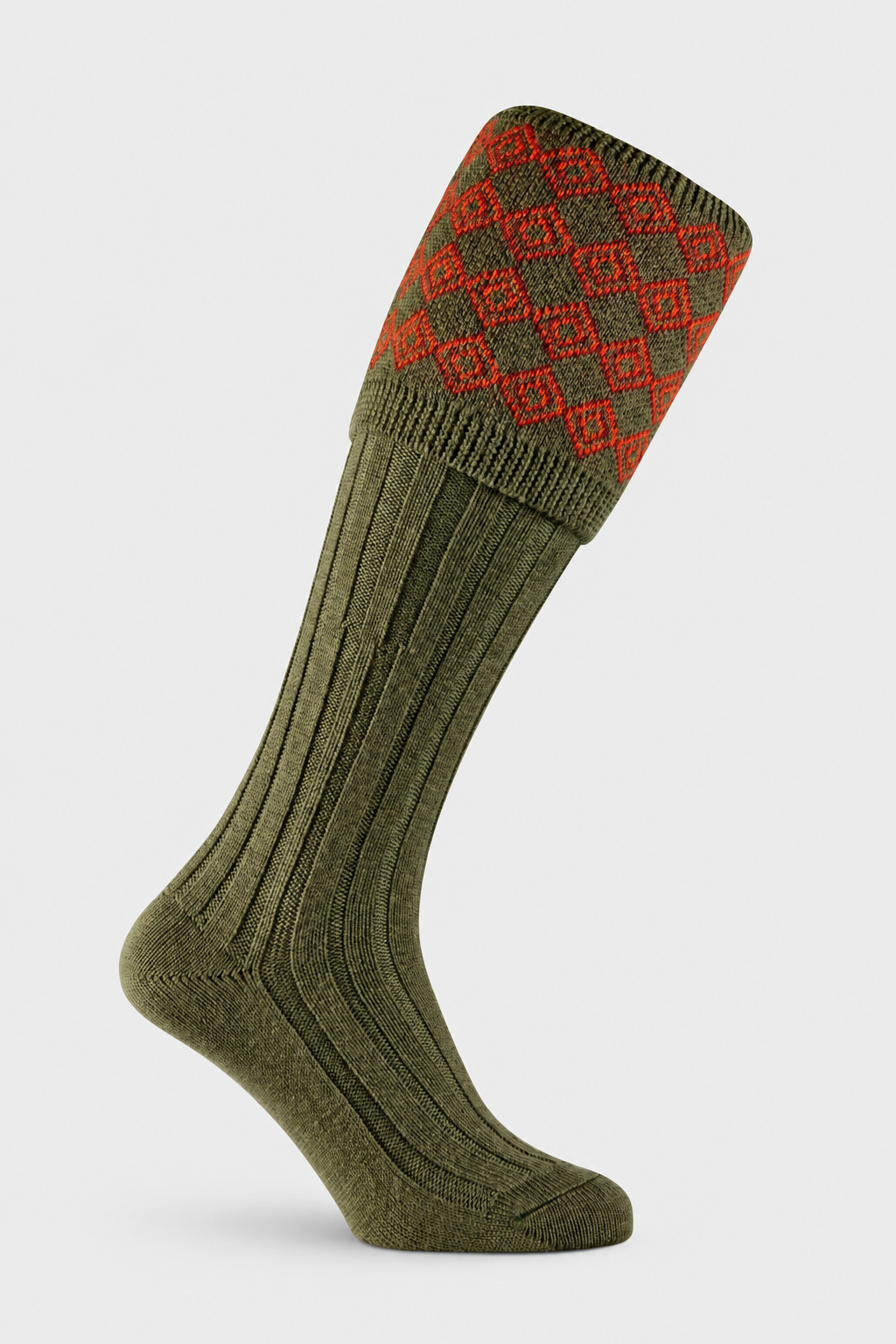 Hunter Valet shooting sock with EFEFEF background