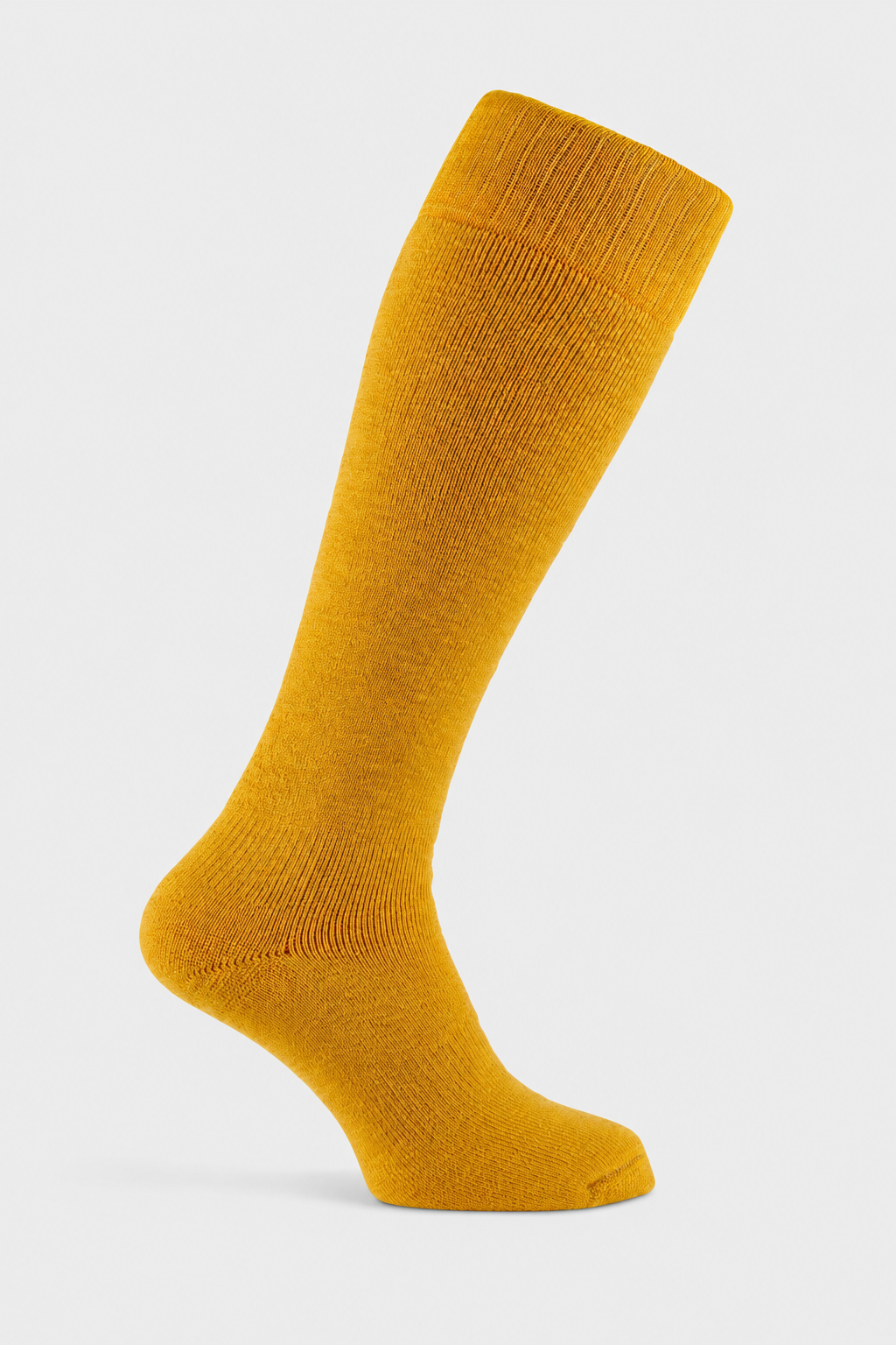 Sunflower Hiker knee sock with EFEFEF background